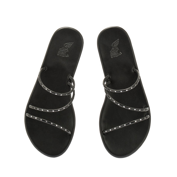 Ancient Greek Sandals Lynx Black / Silver