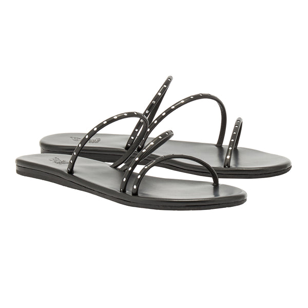Ancient Greek Sandals Lynx Black / Silver