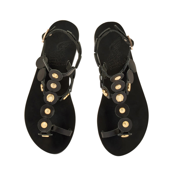 Ancient Greek Sandals Madison Black