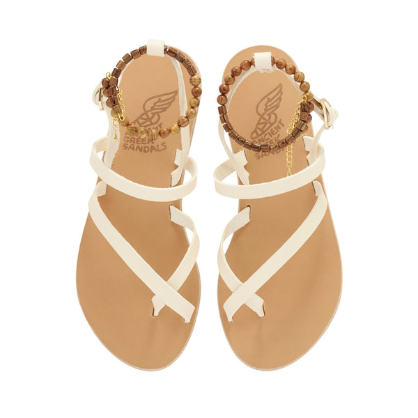 Ancient Greek Sandals Magissa Off White