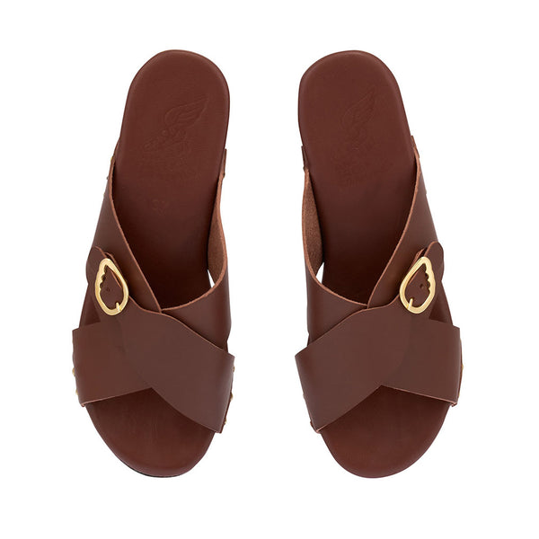 Ancient Greek Sandals Marilisa Clog Chestnut