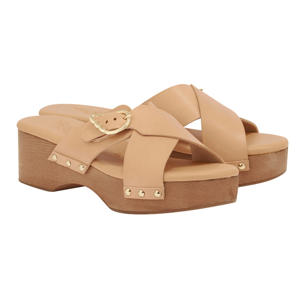 Ancient Greek Sandals Marilisa Clog Natural