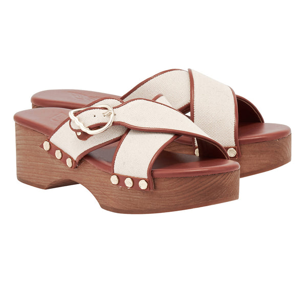 Ancient Greek Sandals Marilisa Sabot Cotto