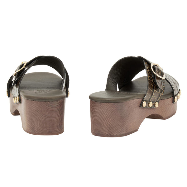 Ancient Greek Sandals Marilisa Sabot Khaki