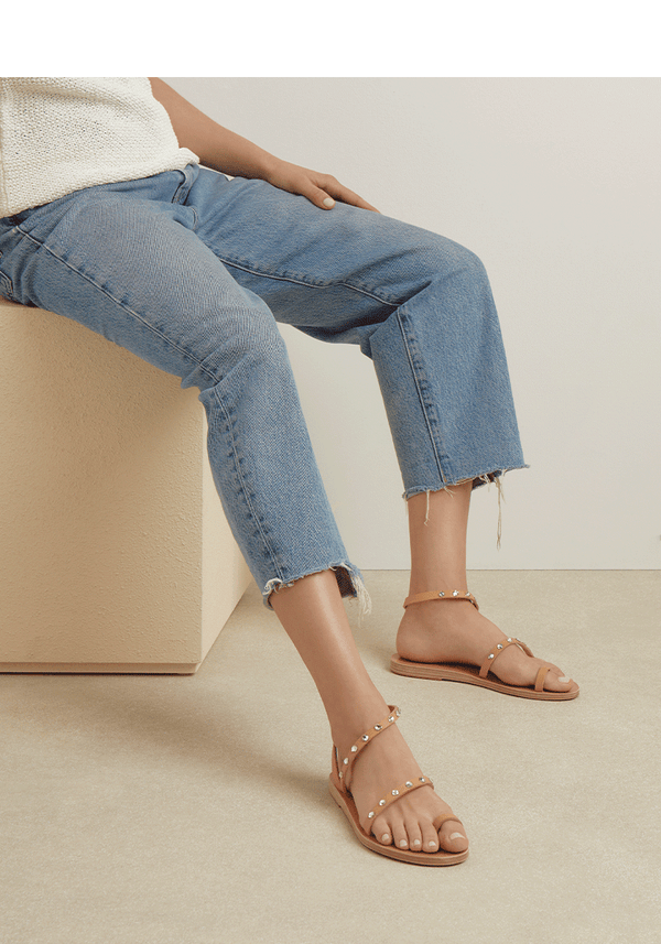 Ancient Greek Sandals Marilyn Natural