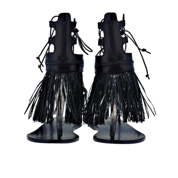 Ancient Greek Sandals Marios Schwab Black