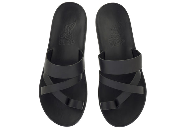 Ancient Greek Sandals Markos Comfort Black
