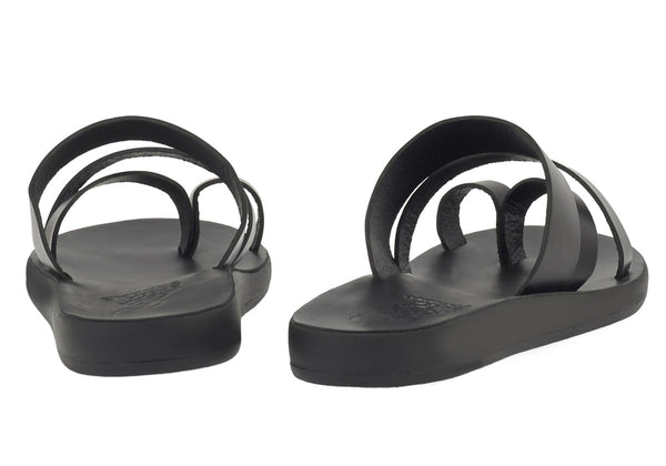 Ancient Greek Sandals Markos Comfort Black