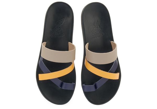 Ancient Greek Sandals Markos Comfort Multi Marine