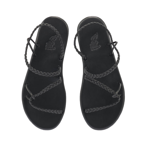Ancient Greek Sandals Maya Black