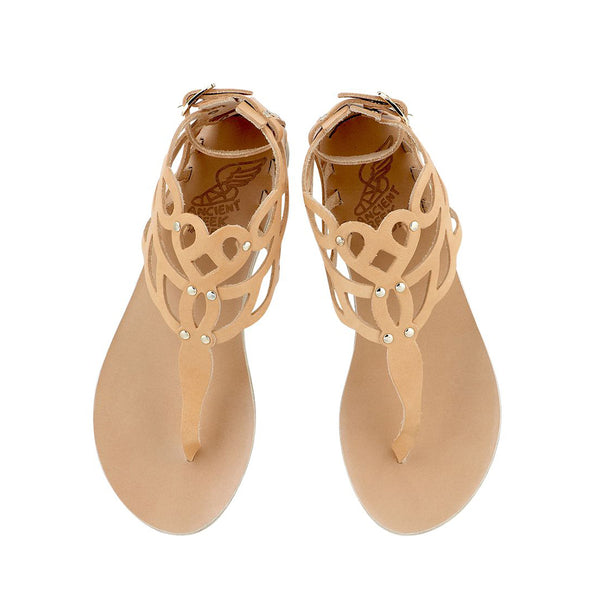 Ancient Greek Sandals Medea Natural