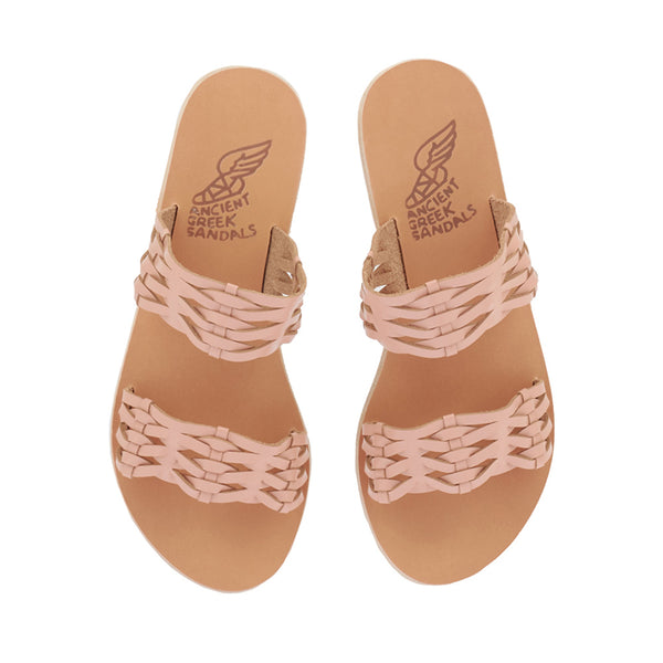 Ancient Greek Sandals Melia Woven DUSTY PINK