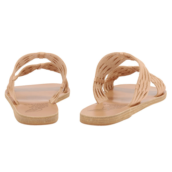 Ancient Greek Sandals Melia Woven Natural