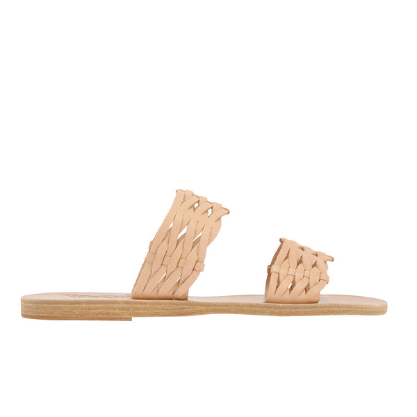 ancient greek sandals Melia woven Natural