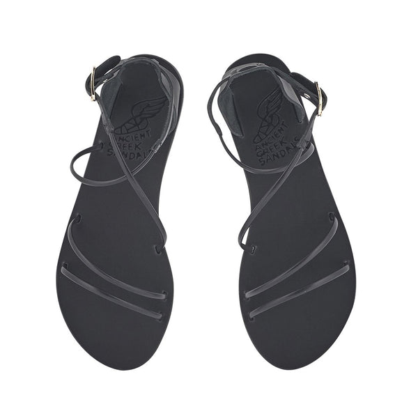 Ancient Greek Sandals Meloivia Black