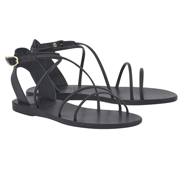 Ancient Greek Sandals Meloivia Black