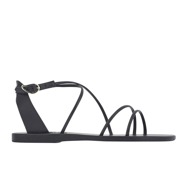 ancient greek sandals Meloivia Black