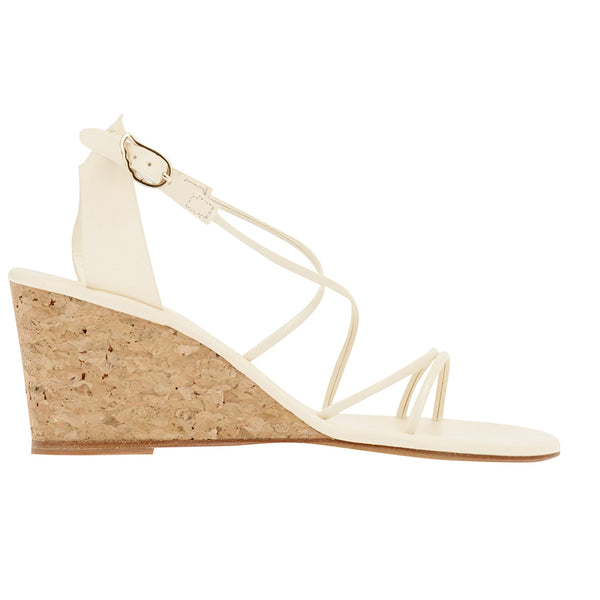 ancient greek sandals Meloivia mid wedge Off White