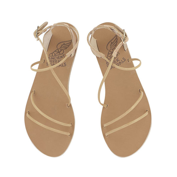 Ancient Greek Sandals Meloivia Natural