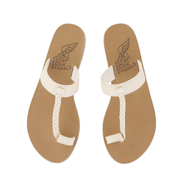 Ancient Greek Sandals Melpomeni Off White