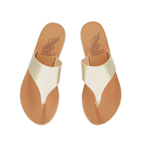 Ancient Greek Sandals Mera Platinum