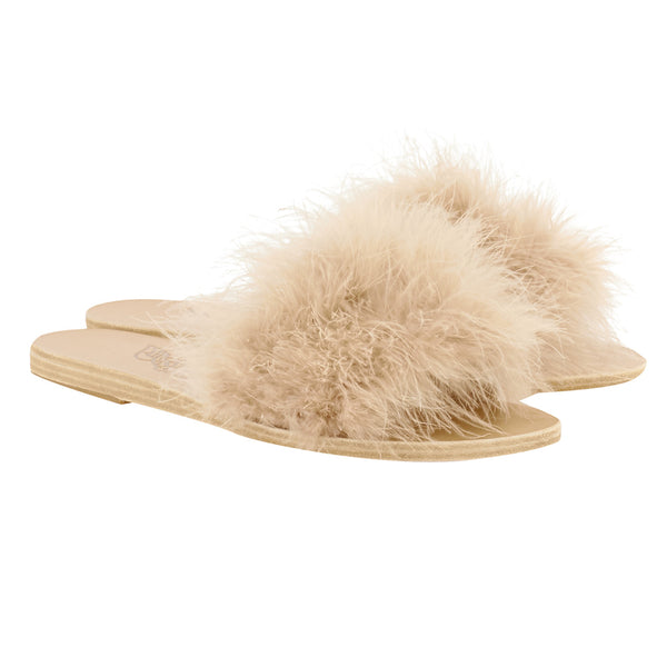 Ancient Greek Sandals Mia Beige