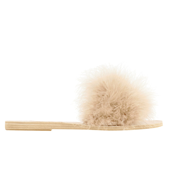 ancient greek sandals Mia Beige