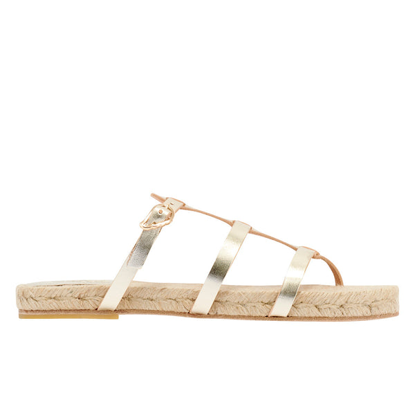ancient greek sandals Milos 217 Platinum