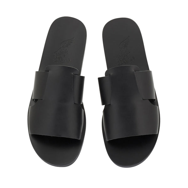Ancient Greek Sandals Miltiadis Black