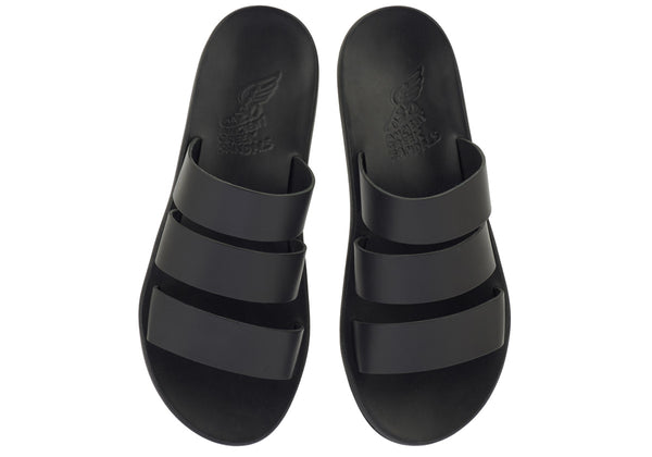 Ancient Greek Sandals Minas Comfort Black
