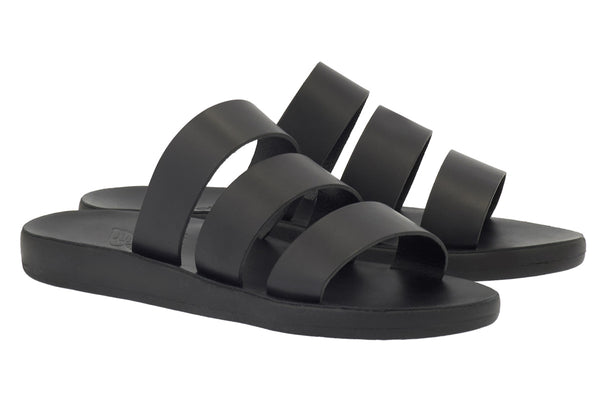 Ancient Greek Sandals Minas Comfort Black
