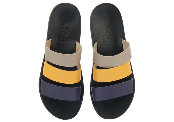 Ancient Greek Sandals Minas Comfort Multi Marine