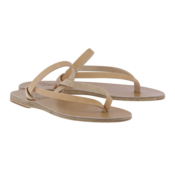 Ancient Greek Sandals Mirsini Natural