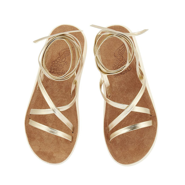 Ancient Greek Sandals Morfi Comfort Platinum