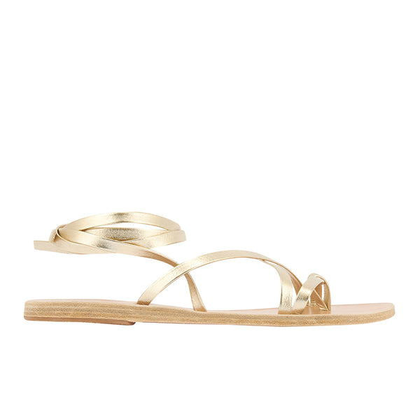 ancient greek sandals Morfi Platinum