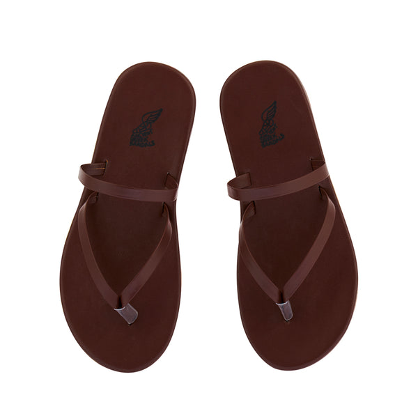 Ancient Greek Sandals Myla Chestnut
