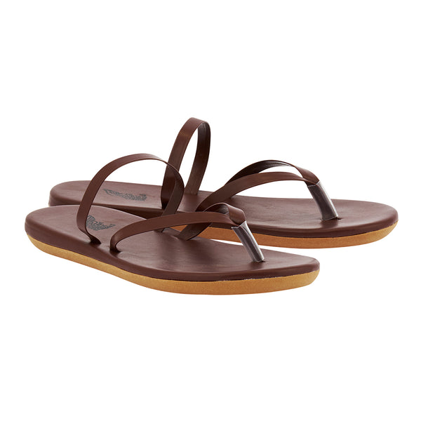 Ancient Greek Sandals Myla Chestnut
