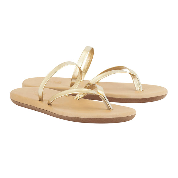 Ancient Greek Sandals Myla Platinum