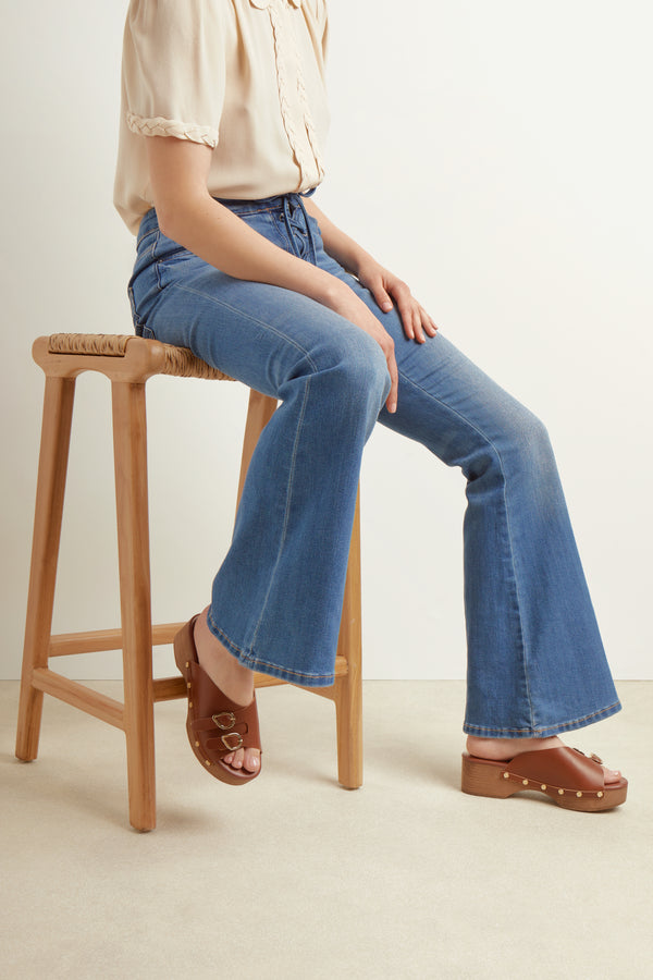 Ancient Greek Sandals Natali Sabot Cotto