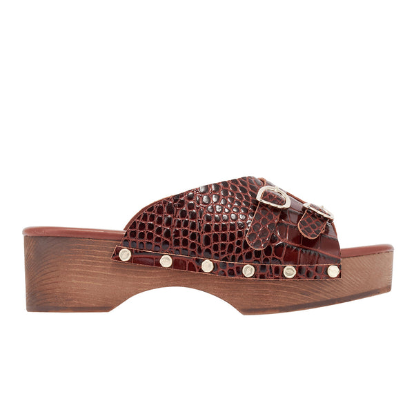 ancient greek sandals Natali sabot Ruggine