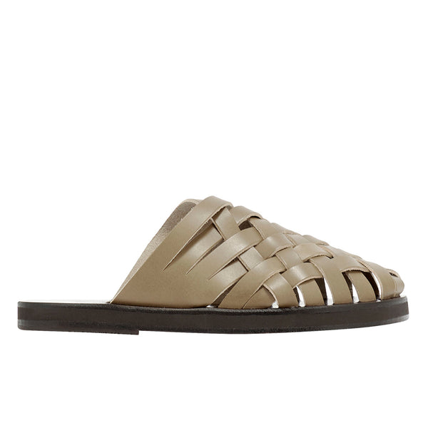 ancient greek sandals Naxos slide Taupe