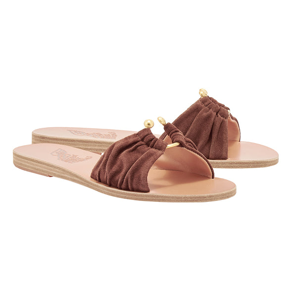 Ancient Greek Sandals Nektaria Espresso