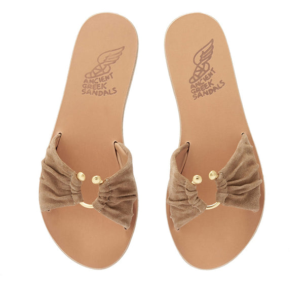 Ancient Greek Sandals Nektaria Tobacco