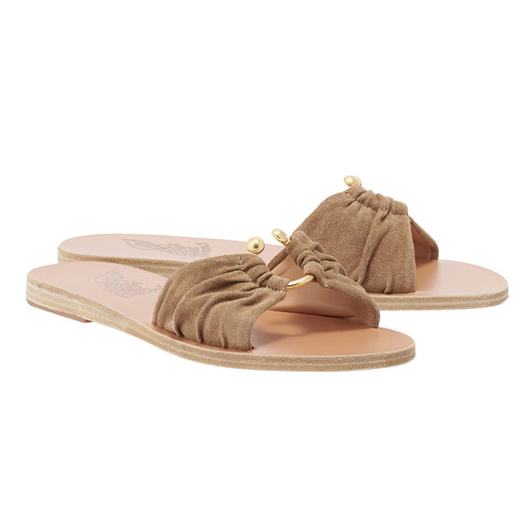 Ancient Greek Sandals Nektaria Tobacco