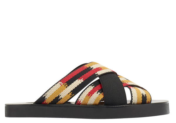 ancient greek sandals Neoklis Black / Red