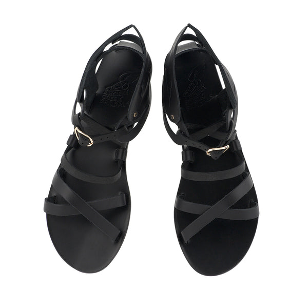 Ancient Greek Sandals Nephele Black
