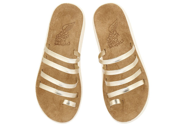 Ancient Greek Sandals Niki Comfort Platinum