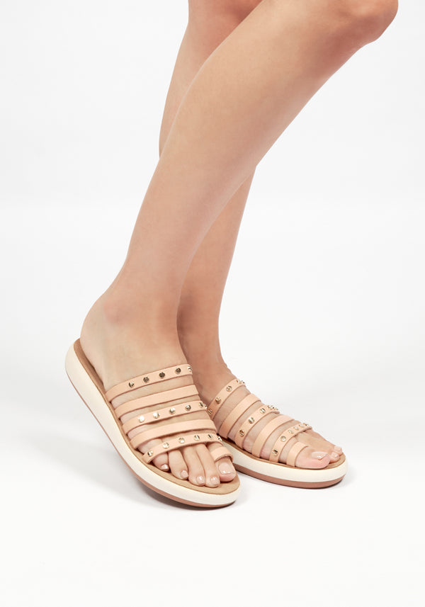 Ancient Greek Sandals Niki Nails Comfort Black