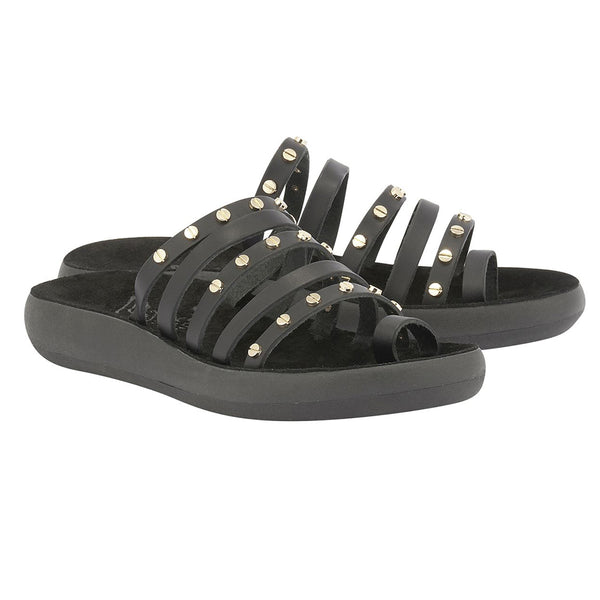 Ancient Greek Sandals Niki Nails Comfort Black