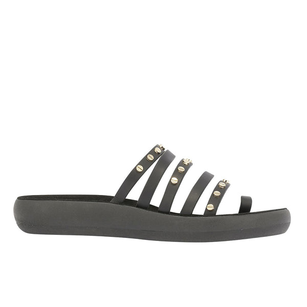 ancient greek sandals Niki nails comfort Black